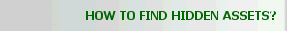 HOW TO FIND HIDDEN ASSETS?